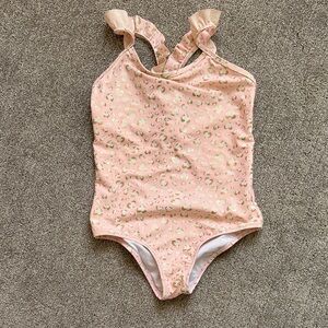 Pink Leopard Print Swimsuit